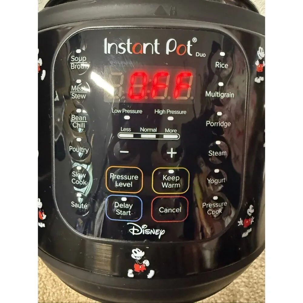 Disney Mickey Mouse Instant PotDuo Multi-Use7-in-1Pressure Cooker Magical *Notes